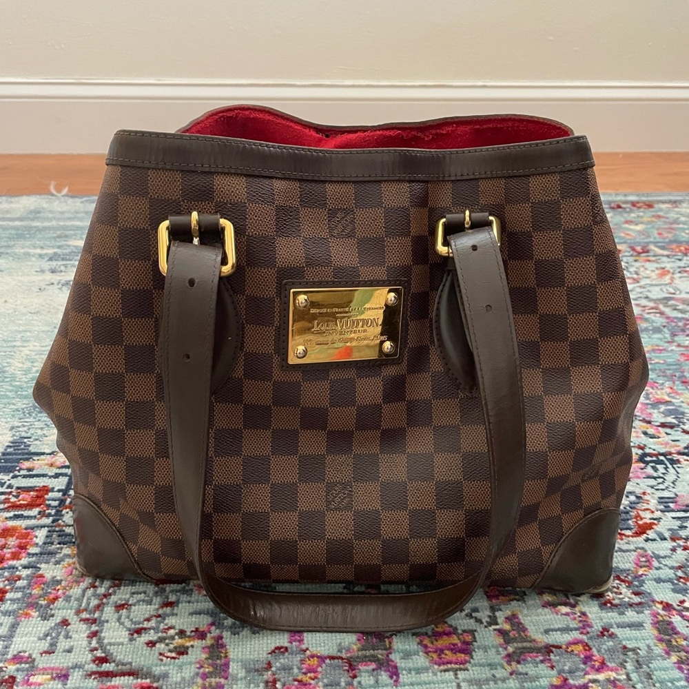 Louis Vuitton Damier Ebene Hampstead MM